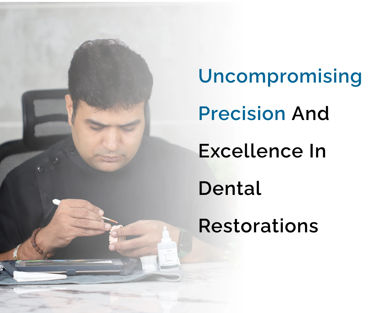 Lab Technician Working